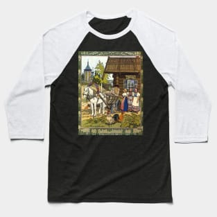 The Feather of Finist the Falcon - Ivan Bilibin Baseball T-Shirt